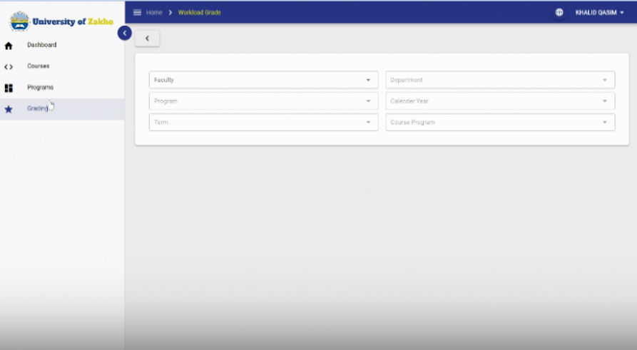 Students data entry information tutorial.