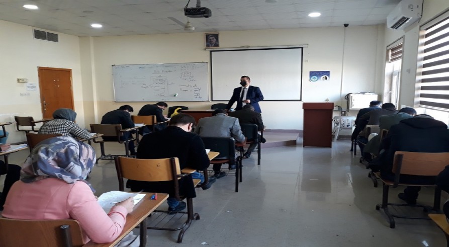 سەنتەرێ زمان ئەزمونا دیارکرنا ئاستی یێ زمانێ ئینگلیزی (placement test) ئەنجام دا...